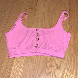 cropped tank top